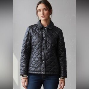 Burberry Black Quilted Jacket
